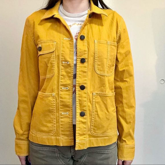Madewell Yellow Chore Jacket - Picture 5 of 6